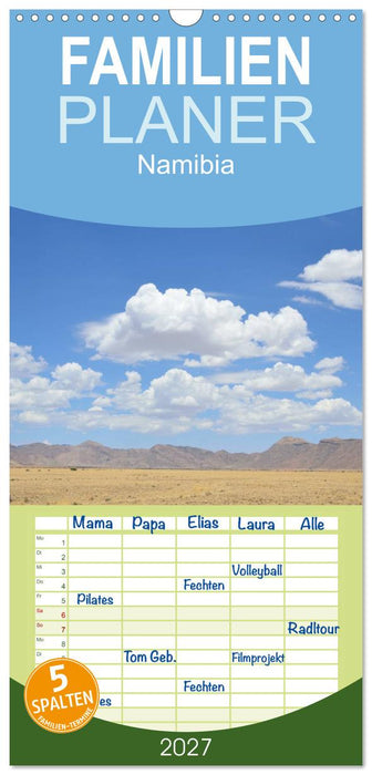 Namibia (CALVENDO Familienplaner 2027)