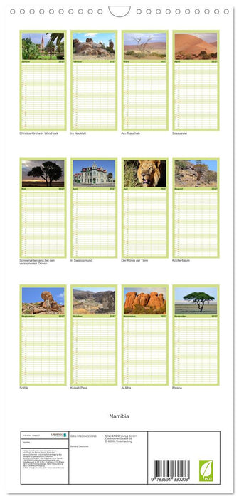 Namibia (CALVENDO Familienplaner 2027)