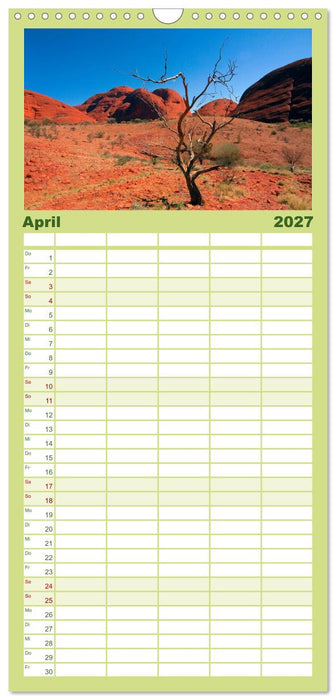 Australien (CALVENDO Familienplaner 2027)