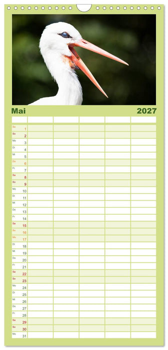 Tierkalender 2027 (CALVENDO Familienplaner 2027)