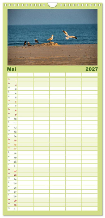 Traumziel Dänemark (CALVENDO Familienplaner 2027)