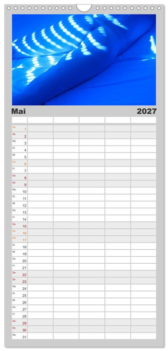 MÄNNER - AKTE ZWISCHEN KRAFT UND SINNLICHKEIT (CALVENDO Familienplaner 2027)