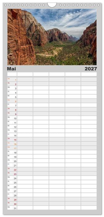 USA Deluxe (CALVENDO Familienplaner 2027)