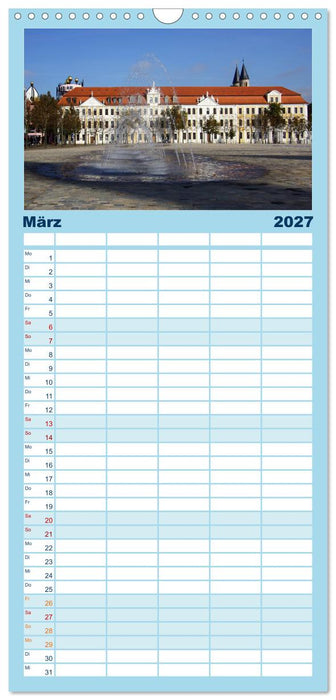 Landeshauptstadt Magdeburg (CALVENDO Familienplaner 2027)
