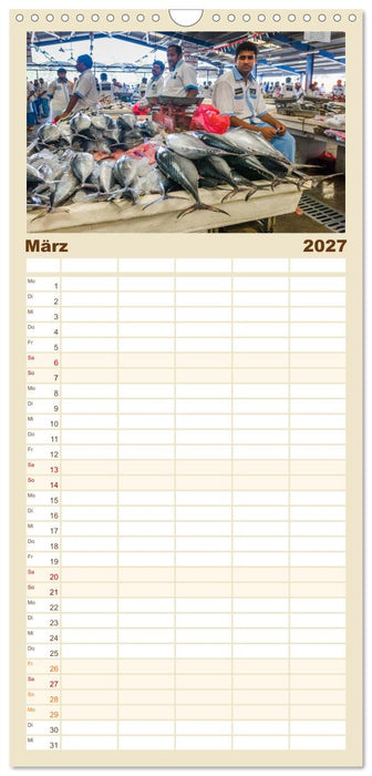 Faszination Dubai (CALVENDO Familienplaner 2027)