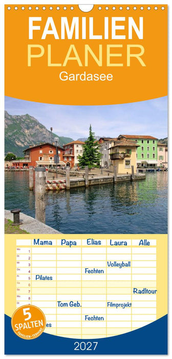 Gardasee (CALVENDO Familienplaner 2027)