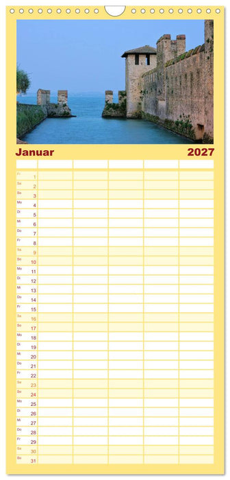Gardasee (CALVENDO Familienplaner 2027)