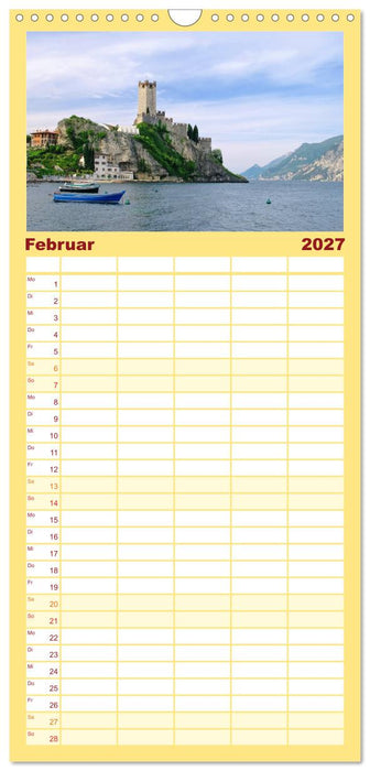 Gardasee (CALVENDO Familienplaner 2027)