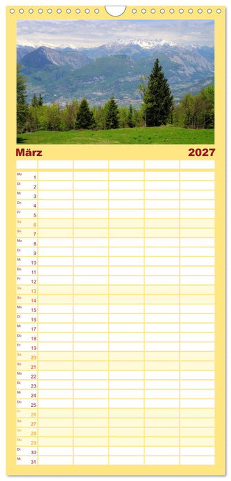 Gardasee (CALVENDO Familienplaner 2027)