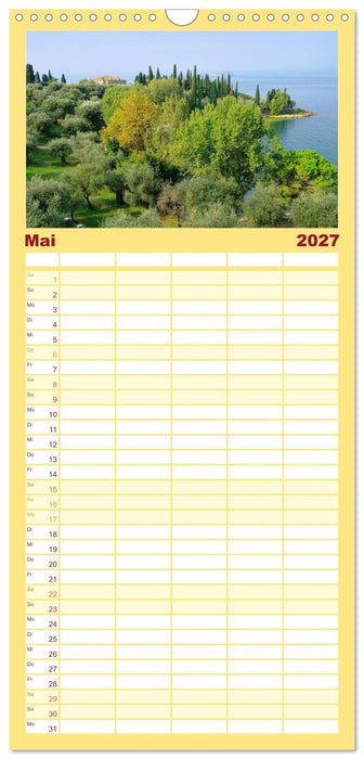 Gardasee (CALVENDO Familienplaner 2027)
