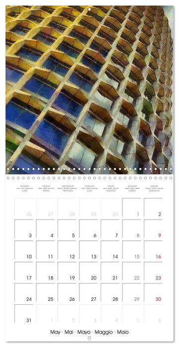 Brutalist Architecture of London (CALVENDO Monthly Calendar 2027)