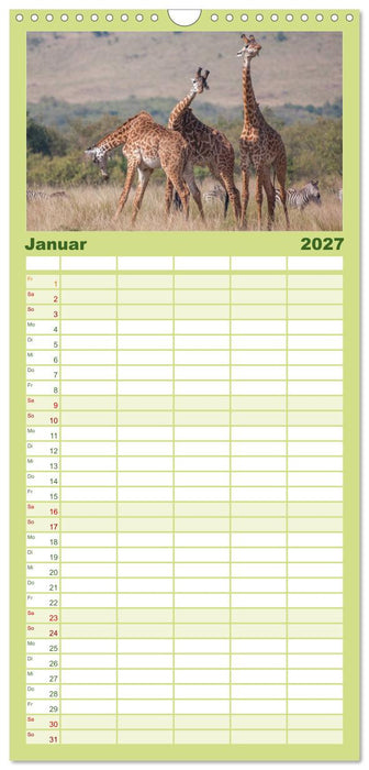 Emotionale Momente: Afrika Wildlife. Part 3. (CALVENDO Familienplaner 2027)