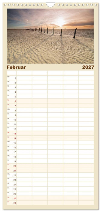 St. Peter-Ording (CALVENDO Familienplaner 2027)