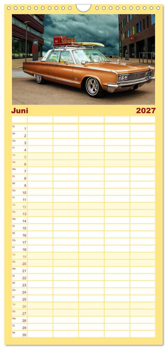 American Automobile (CALVENDO Familienplaner 2027)
