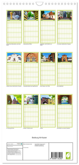 Bedburg Alt-Kaster (CALVENDO Familienplaner 2027)