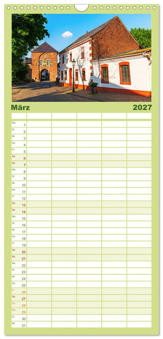 Bedburg Alt-Kaster (CALVENDO Familienplaner 2027)