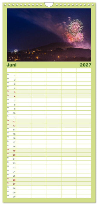 Faszination Erzgebirge (CALVENDO Familienplaner 2027)