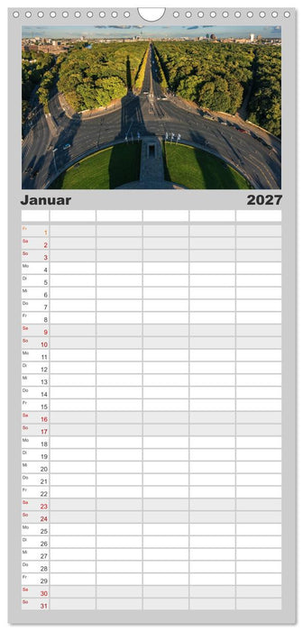 Berlin - Faszination Hauptstadt (CALVENDO Familienplaner 2027)