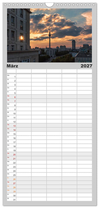 Berlin - Faszination Hauptstadt (CALVENDO Familienplaner 2027)