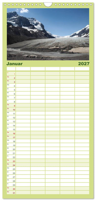 Kanada (CALVENDO Familienplaner 2027)