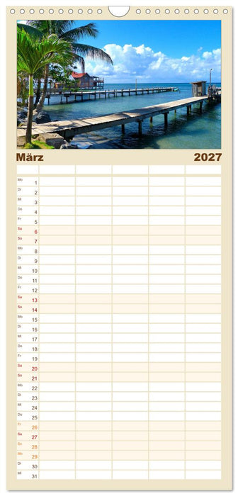 Urlaubsträume (CALVENDO Familienplaner 2027)