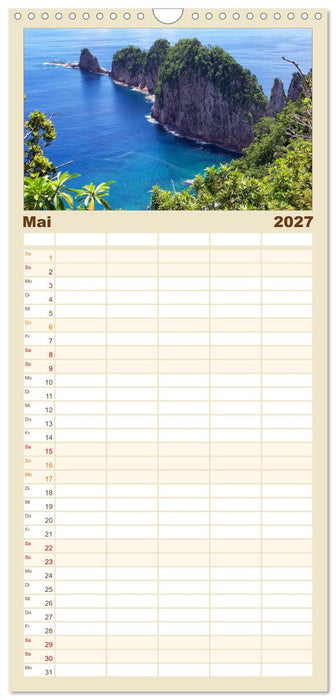 Urlaubsträume (CALVENDO Familienplaner 2027)