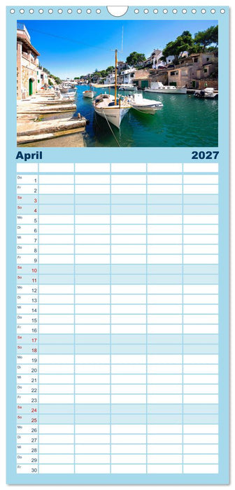 MALLORCA, Meine Balearische Insel (CALVENDO Familienplaner 2027)