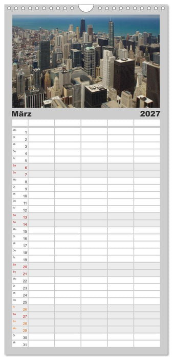 beeindruckendes Chicago (CALVENDO Familienplaner 2027)