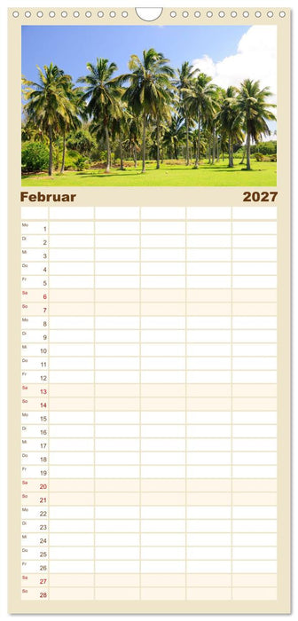 Aloha aus Hawaii (CALVENDO Familienplaner 2027)