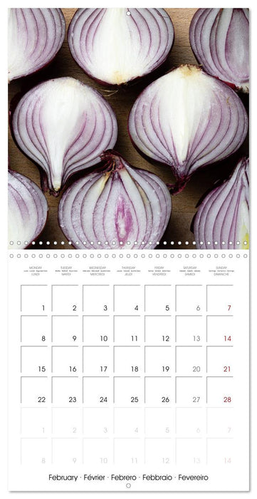 Aesthetic fruit and veggies (CALVENDO Monthly Calendar 2027)