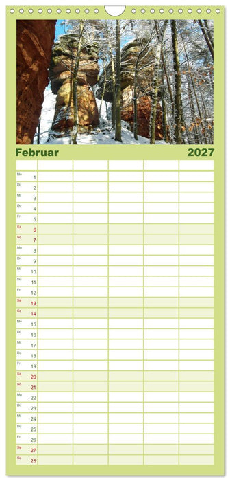 Oasen der Ruhe 2027 / Geburtstagskalender (CALVENDO Familienplaner 2027)