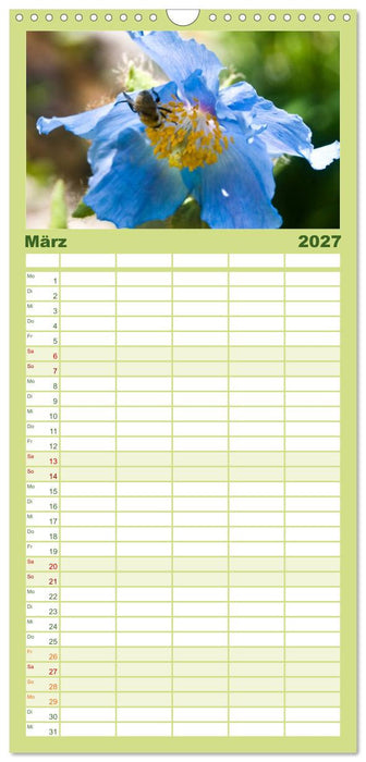 Oasen der Ruhe 2027 / Geburtstagskalender (CALVENDO Familienplaner 2027)