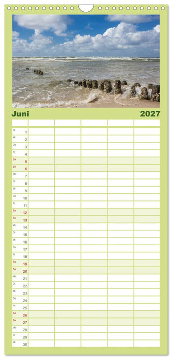 Sylt mein Inselblick (CALVENDO Familienplaner 2027)