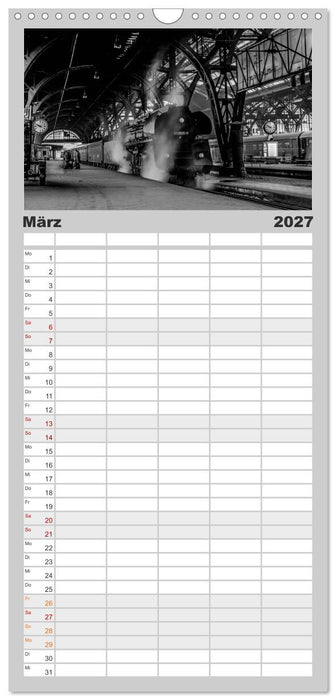 Dampfloks in der DDR (CALVENDO Familienplaner 2027)