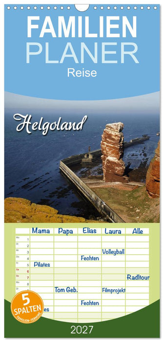Helgoland (CALVENDO Familienplaner 2027)