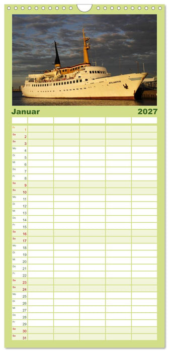Helgoland (CALVENDO Familienplaner 2027)