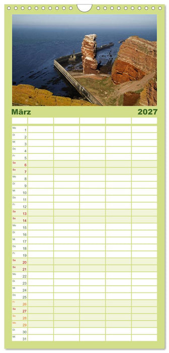 Helgoland (CALVENDO Familienplaner 2027)
