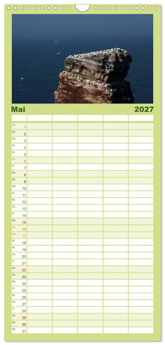 Helgoland (CALVENDO Familienplaner 2027)