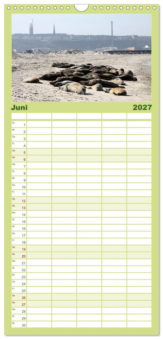 Helgoland (CALVENDO Familienplaner 2027)