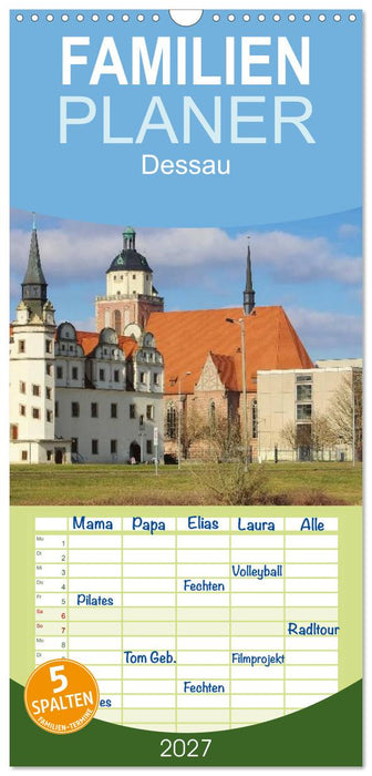 Dessau (CALVENDO Familienplaner 2027)