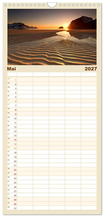 Norwegen (CALVENDO Familienplaner 2027)