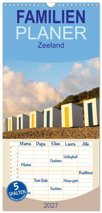 Zeeland (CALVENDO Familienplaner 2027)