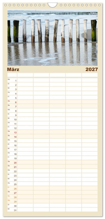 Zeeland (CALVENDO Familienplaner 2027)