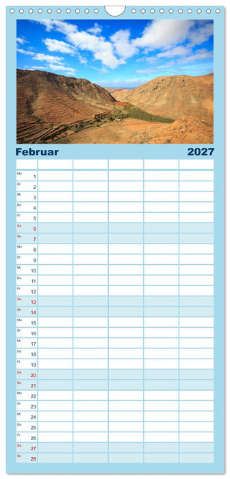Fuerteventura (CALVENDO Familienplaner 2027)
