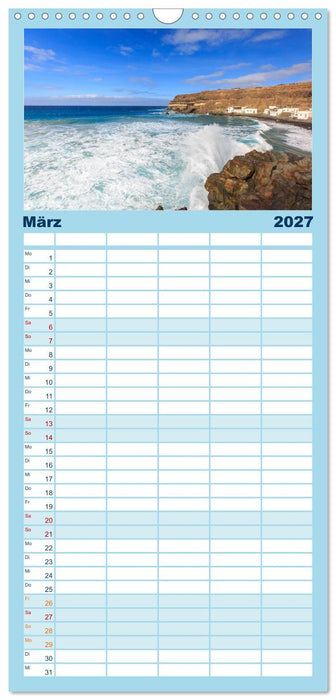 Fuerteventura (CALVENDO Familienplaner 2027)