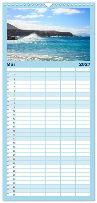 Fuerteventura (CALVENDO Familienplaner 2027)