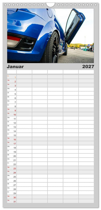 Tuning Power (CALVENDO Familienplaner 2027)