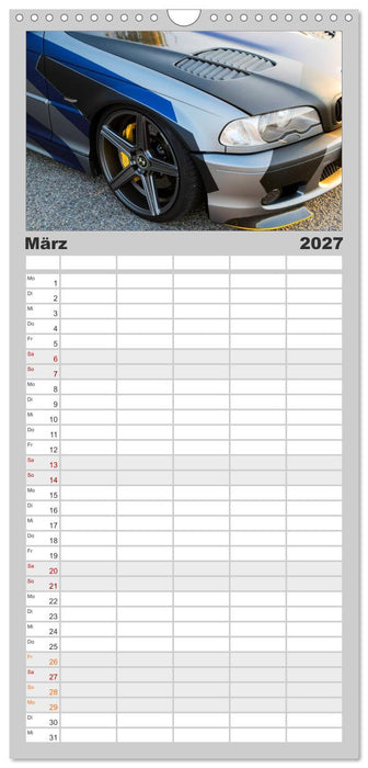 Tuning Power (CALVENDO Familienplaner 2027)