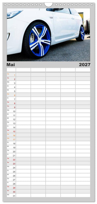 Tuning Power (CALVENDO Familienplaner 2027)