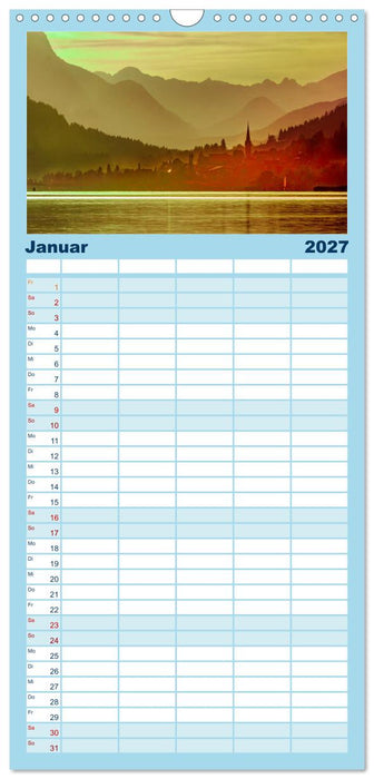 Luftperspektive (CALVENDO Familienplaner 2027)